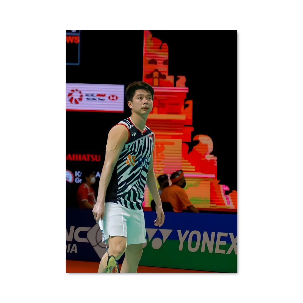 Poster Kevin sanjaya
